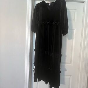 Elegant Black Women's Dress
